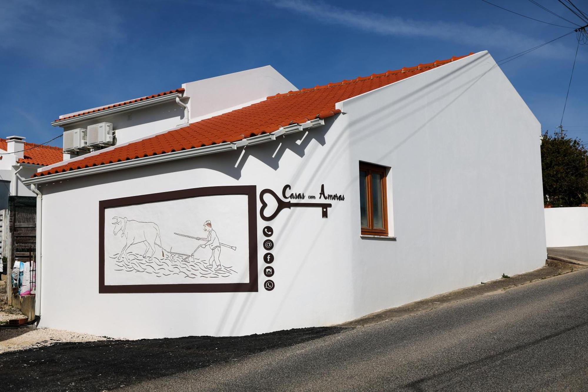 Casas Com Amoras In Serra Da Pescaria Famalicão Buitenkant foto